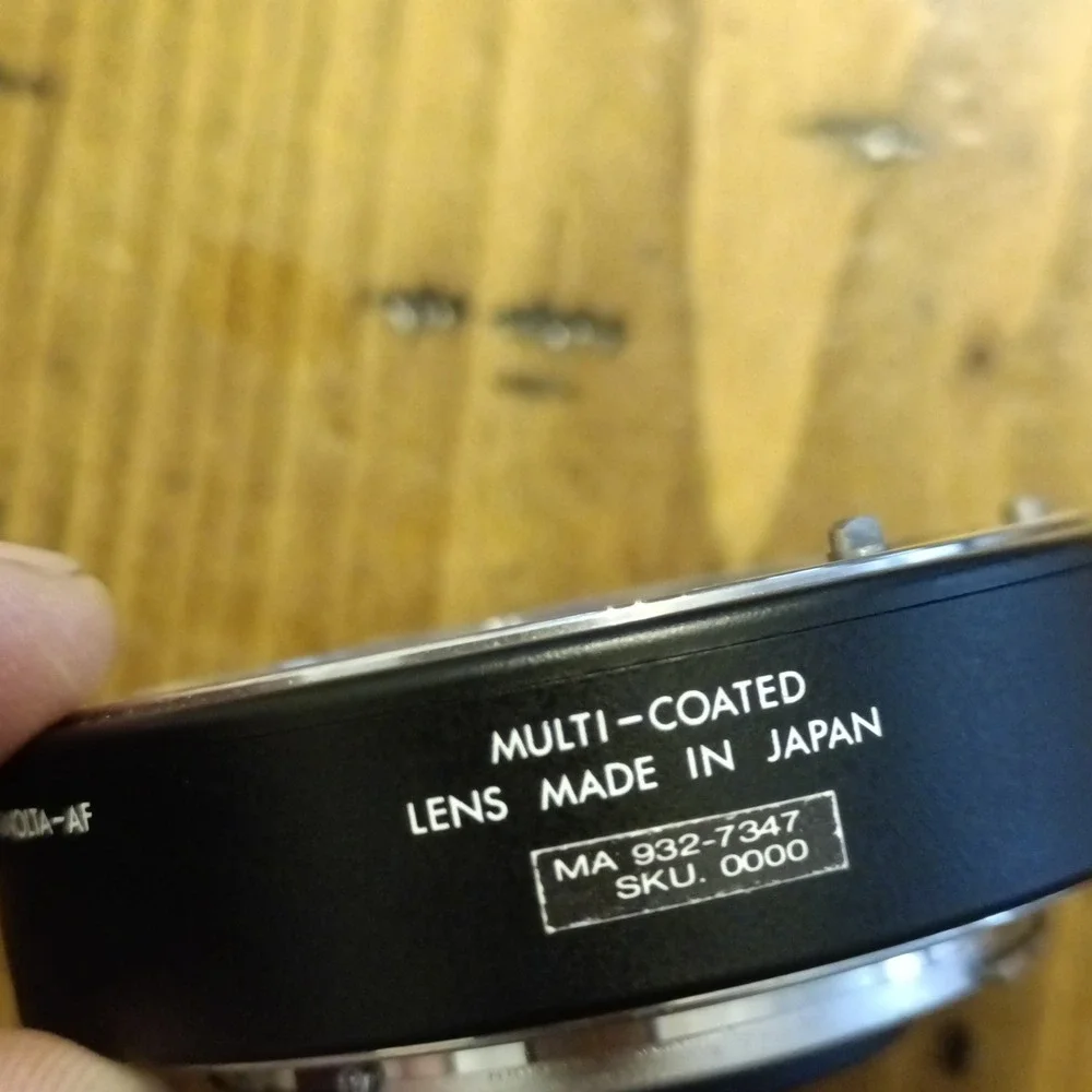 Sigma AF Tele Converter x1.4 for Minolta AF Sony A Mount Multi-Coated Japan ea